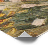 Van Gogh's "Ondergroei met twee cijfers" (1890) Poster (Hoek)