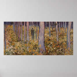 Van Gogh's "Ondergroei met twee cijfers" (1890) Poster