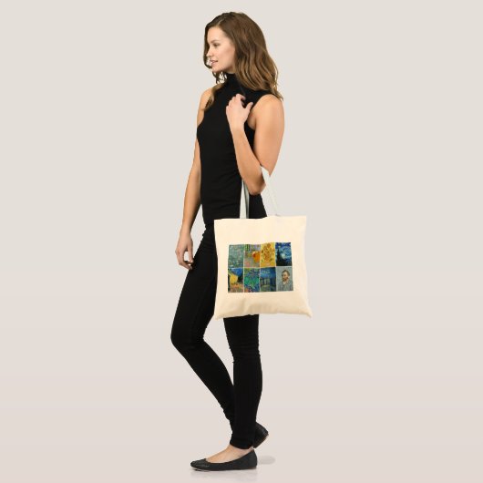 Van Gogh's Paintings Tote Bag (Voorkant (model))