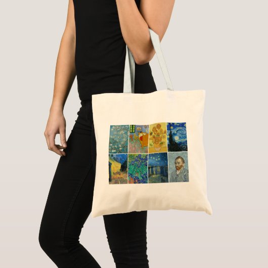 Van Gogh's Paintings Tote Bag (Voorkant (product))