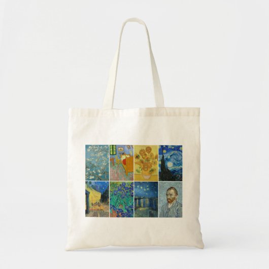 Van Gogh's Paintings Tote Bag (Voorkant)
