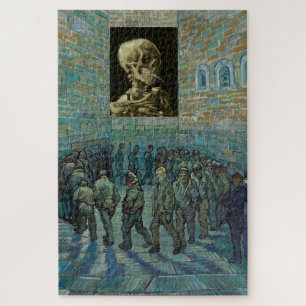Van Goghs Reimage Skeleton Gevangenen Oefenen Legpuzzel