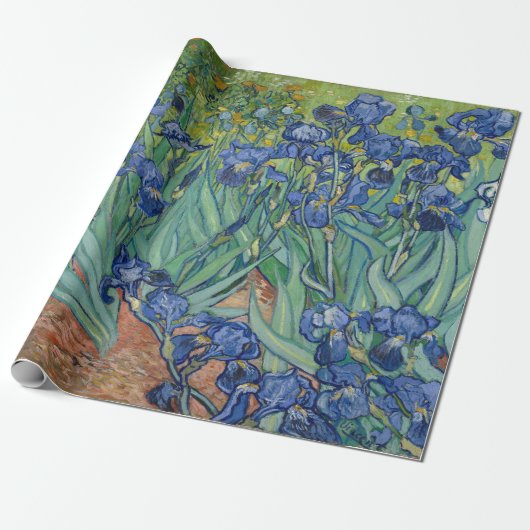 Van Gogh's rietpapier Cadeaupapier (Uitgerold)