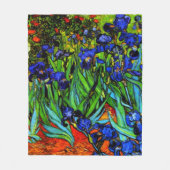 Van Gogh's schilderij, Irises Fleece Deken (Voorkant)