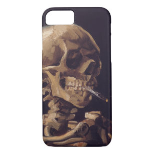 Van Gogh's skelet met brandende sigaretten iPhone 8/7 Hoesje