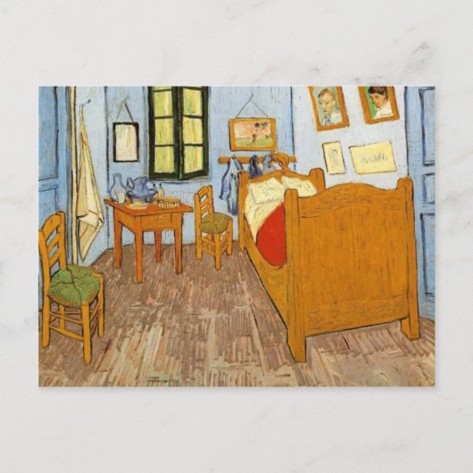 Van Gogh's slaapkamer Briefkaart (Voorkant)