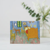 Van Gogh's slaapkamer in Arles die kunst schildere Briefkaart (Staand voorkant)