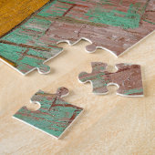 Van Gogh's slaapkamer in Arles die kunst schildere Legpuzzel (Zijkant)