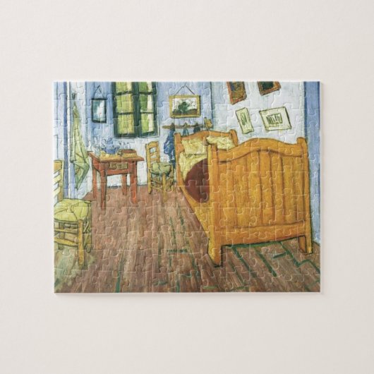 Van Gogh's slaapkamer in Arles die kunst schildere Legpuzzel (Horizontaal)