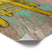 Van Gogh's slaapkamer in Arles die kunst schildere Poster (Hoek)