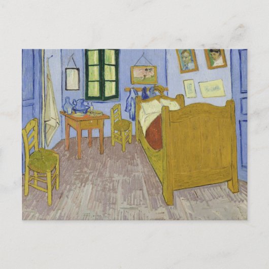 Van Gogh's slaapkamer in Arles door Vincent Van Go Briefkaart (Voorkant)