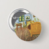 Van Gogh's slaapkamer in Arles Ronde Button 5,7 Cm (Voorkant /achterkant)