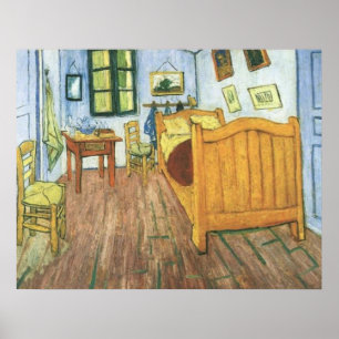 Van Gogh's slaapkamer in het Poster van Arles