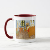 Van Gogh's slaapkamer Mok (Links)