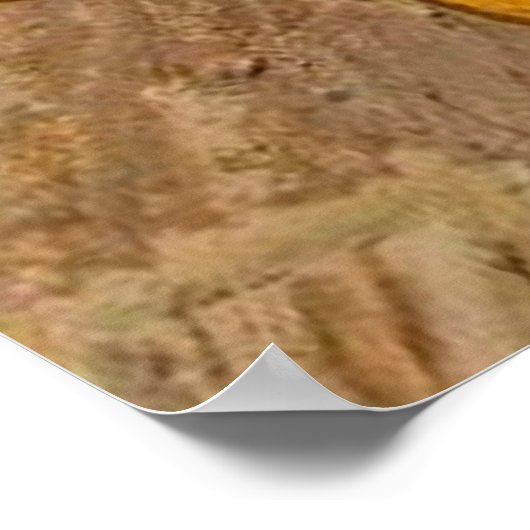 Van Gogh's slaapkamer Poster (Hoek)