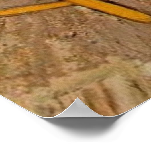 Van Gogh's slaapkamer Poster (Hoek)