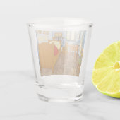 Van Gogh's slaapkamer Shot Glas (Achterkant)