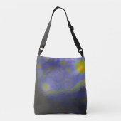 Van Gogh's Sterrennacht, 1889 Crossbody Tas (Achterkant)