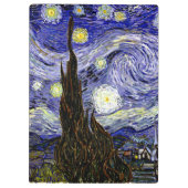 Van Gogh's Sterrennacht, 1889 Klembord (Achterkant)