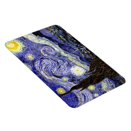 Van Gogh's Sterrennacht, 1889 Magneet (Rechterzijde)