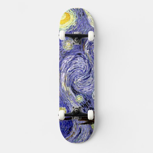 Van Gogh's Sterrennacht, 1889 Persoonlijk Skateboard (Voorkant)