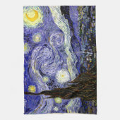 Van Gogh's Sterrennacht, 1889 Theedoek (Verticaal)