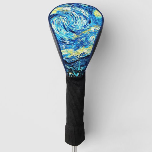 Van Gogh's Sterrennacht Golfheadcover (Voorkant)