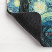 Van Gogh's "Sterrennacht" Mousepad Muismat (Hoek)