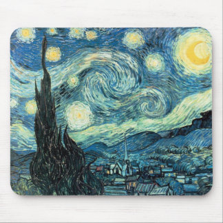 Van Gogh's "Sterrennacht" Mousepad Muismat