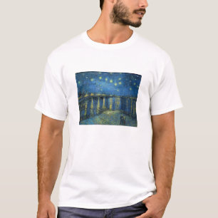 Van Gogh's Sterrennacht over de Rijn T-shirt