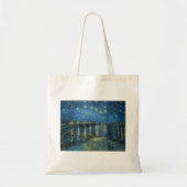 Van Gogh's Sterrennacht over de Rijn Tote Bag (Voorkant)