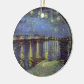 Van Gogh's Sterrennacht schilderen Keramisch Ornament (Links)