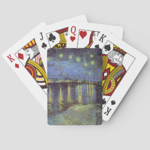 Van Gogh's Sterrennacht schilderen Speelkaarten