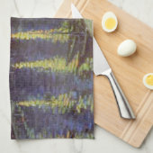 Van Gogh's Sterrennacht schilderen Theedoek (Quarter Fold)