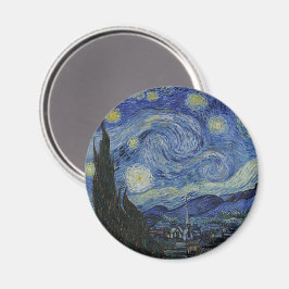 Van Goghs Sterrennacht: wervelwind van dromen Magneet