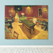 Van Gogh's The Night Café (Le Café de nuit) 1888 Canvas Afdruk (Insitu (Houten vloer))