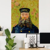 Van Gogh's The Postman (Joseph Roulin) Poster (Thuiskantoor)
