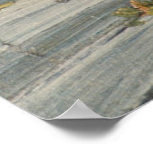 Van Gogh's The Trinquetaille Bridge, Arles (1888) Poster (Hoek)