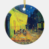 Van Gogh's tijdloze charme - Café Terras 's nachts Keramisch Ornament (Voorkant)