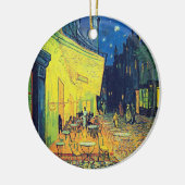 Van Gogh's tijdloze charme - Café Terras 's nachts Keramisch Ornament (Links)