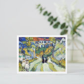 Van Goghs trap bij Auvers (1890) Briefkaart (Staand voorkant)