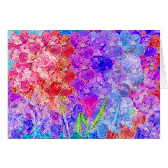 Van Gogh's tuin (blanco kaart) (Voorkant Horizontaal)