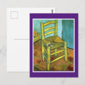 Van Gogh's voorzitter, Fine Art, Briefkaart (Voorkant / Achterkant)