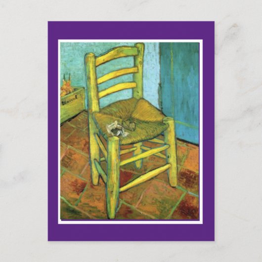 Van Gogh's voorzitter, Fine Art, Briefkaart (Voorkant)
