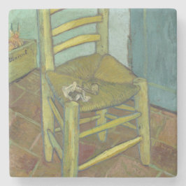 Van Gogh's voorzitter van Vincent Van Gogh Stenen Onderzetter