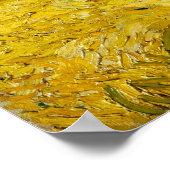 Van Gogh's Wheat Field met Cypresses Poster (Hoek)