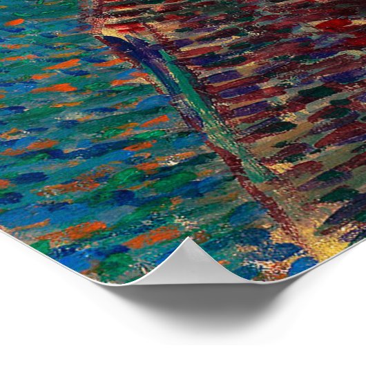 Van Gogh's zelfportret Poster (Hoek)