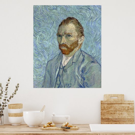 Van Gogh's zelfportret Poster (Keuken)