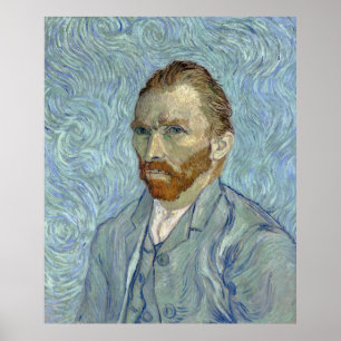 Van Gogh's zelfportret Poster