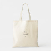 Van Gogh's zelfportret Tote Bag (Achterkant)